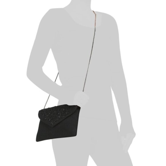 NATASHA Beaded Convertible Envelope Clutch